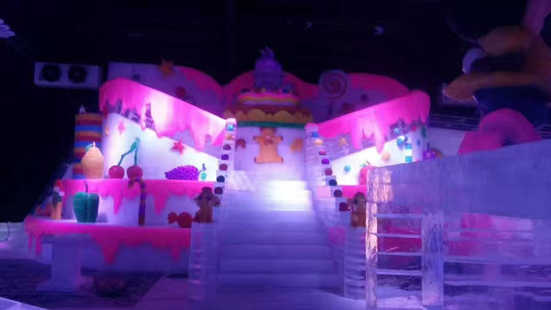 哈爾濱冰燈制作